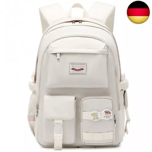 Rucksack Damen - Schulrucksack Mädchen Teenager, Cute Anime Bookbag Frauen