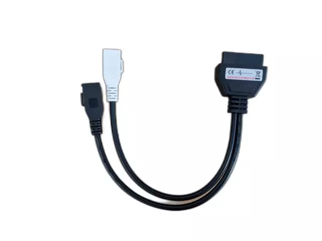 Adaptateur pour VW Audi Seat Skoda VAG 2 x 2 Câble OBD2 Fiche Diagnostic