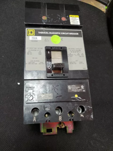 Square D - KC34150 - 150A Used