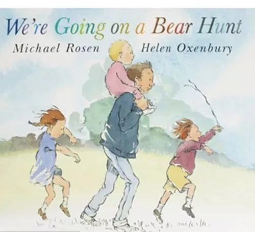 WE'RE GOING ON A BEAR HUNT by Michael Rosen - Bedtime Picture Story Book - NEW