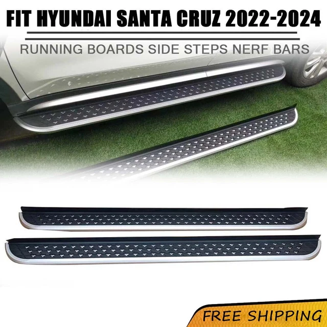 FIXED RUNNING BOARD Fits for Hyundai Santa Cruz 20222024 Side Steps
