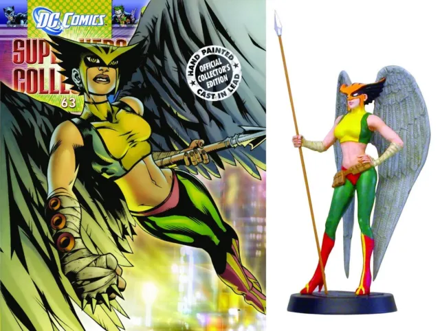 Dc Superhero Fig Coll Mag #63 Hawkgirl Eaglemoss Publications Ltd