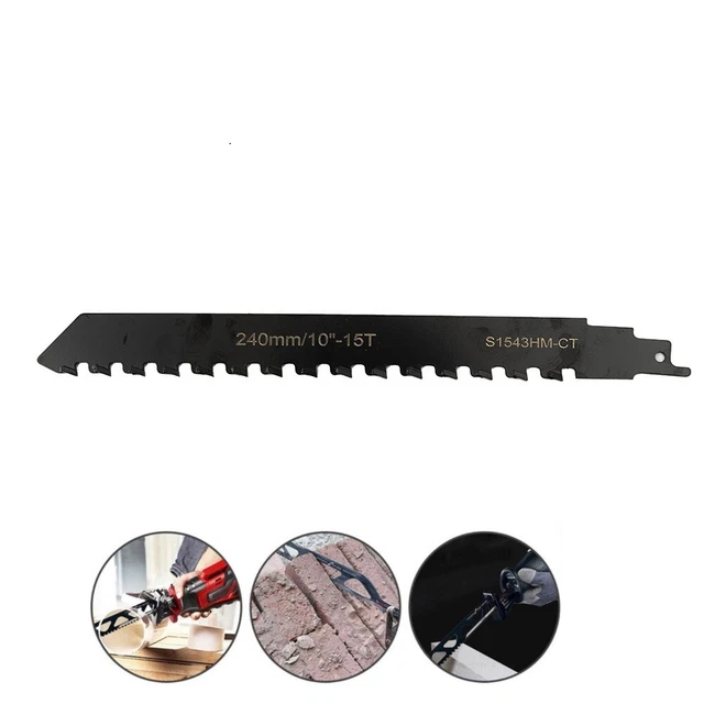 Seghetto Lama Muratura S1543HM for Cutting-Brick Pietra Lega Acciaio Nuovo