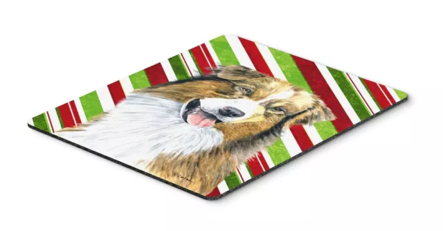 Australian Shepherd Candy Cane Mouse Pad SC9357MP-S
