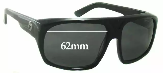 SFx Replacement Sunglass Lenses Fits Dragon Bvld - 62mm Wide