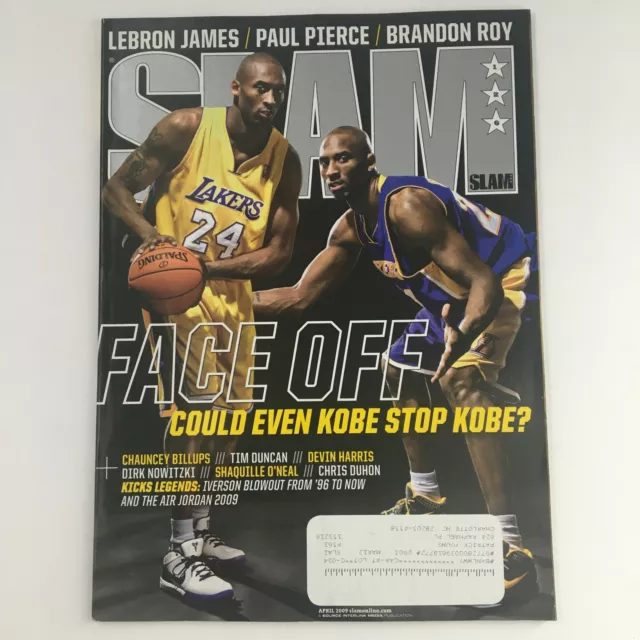 slam magazine lebron james telfair ORIGINAL The Takeover With Kobe Poster  RARE