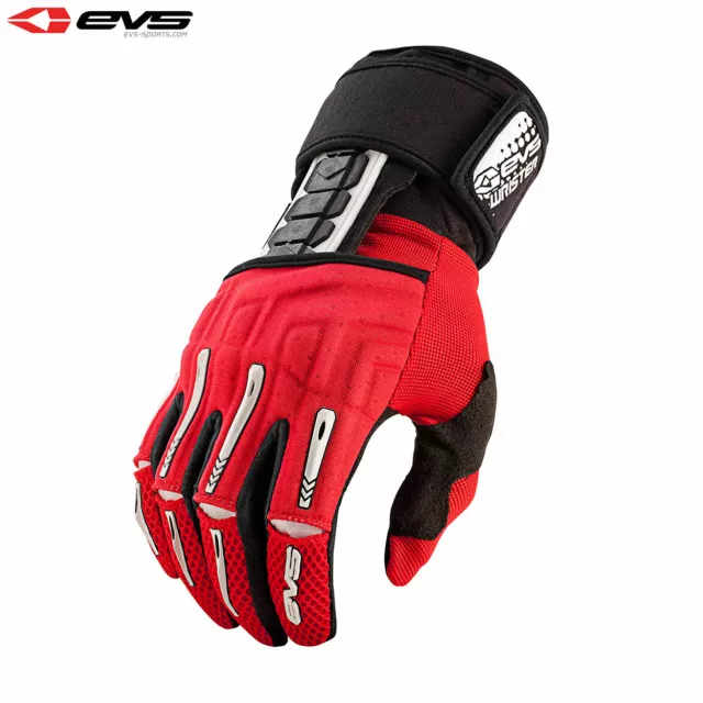 EVS Armbandhandschuh rot Medium - Motocross MX Offroad