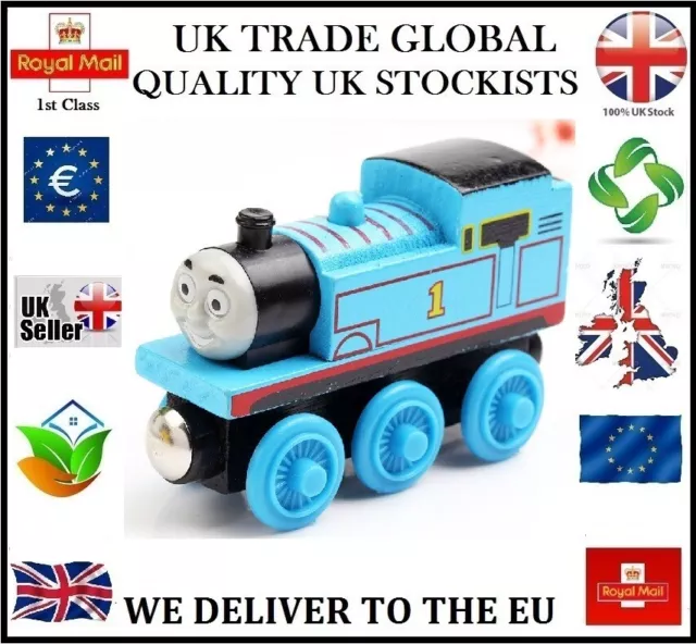 Thomas The Tank Engine & Friends Wooden Toy Train Magnetic Brio Compatible Ukgt Thomas The Tank Engine & Friends Wooden Toy Train Magnetic Brio Compatible Ukgt