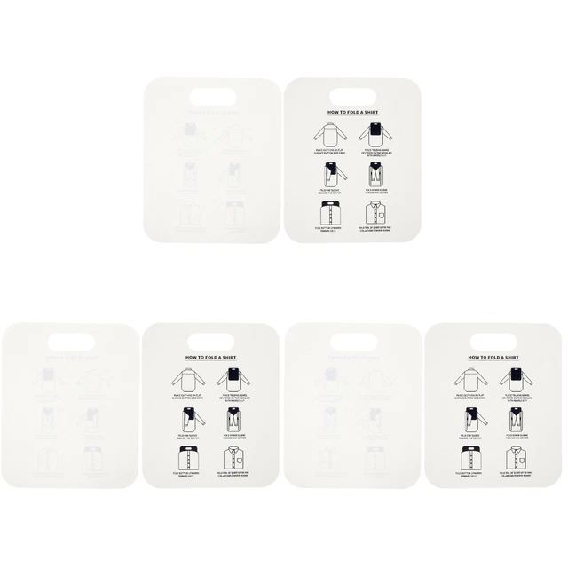 6 pezzi camicia di cartone pacchetto di abbigliamento pratico abbigliamento pp