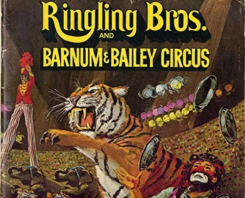 Ringling Brothers Barnum and Bailey Circus Souvenir Program & Magazine.