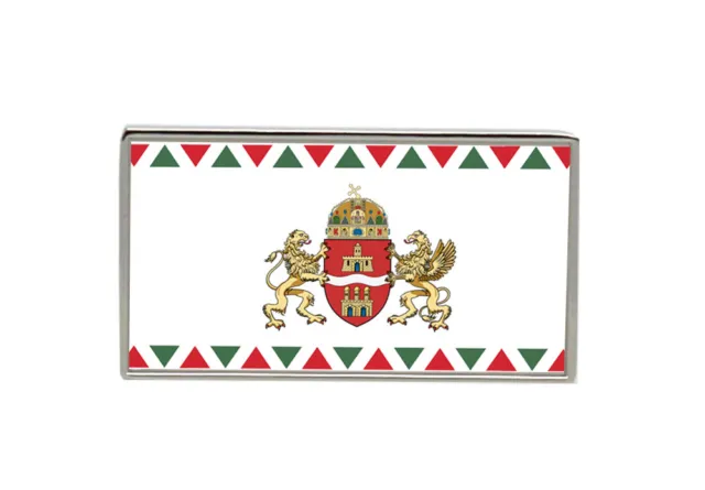 Budapest (Hungary) Flag Lapel Pin Badge