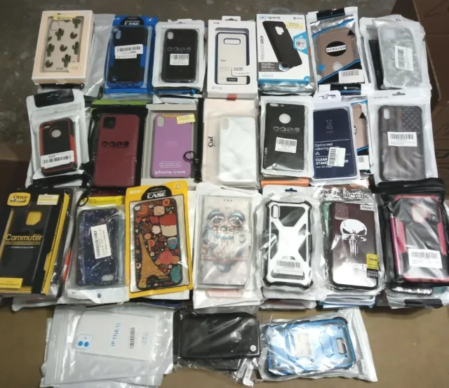 Wholesale Lot 200 Cell Phone Case MIXED LOT for iPhone & others + Bonus c24