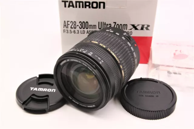 TAMRON AF 28-300 mm Ultra Zoom XR F3.5-6.3 LD Asférico IF MACRO para Canon L0591