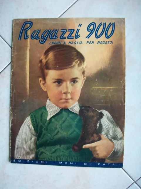 Ragazzi 900=Lavori A Maglia Per Ragazzi=Pag. 26=Edizioni Mani Di Fata=No Tavola