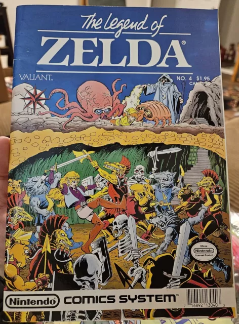 The Legend Of Zelda #4 (1990) - Valiant Nintendo Comics System