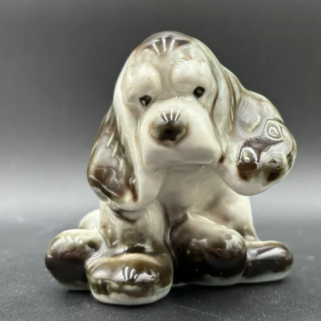 Vintage Styson Puppy Dog Figurine Floppy Ear  Spaniel