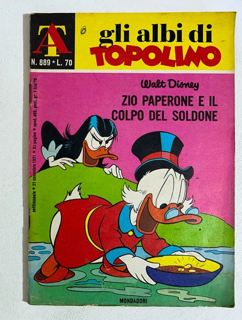 40998 GLI ALBI di Topolino n. 889 - Disney EUR 4,50 - PicClick IT