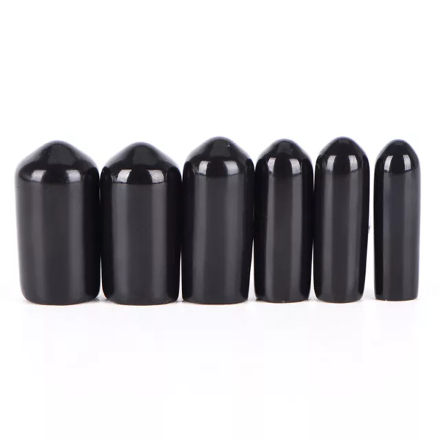 10PCS Black Rubber End Caps For 4 Lines Quad Stunt Kite Fixed Part 3/4/5/6/7S Sp