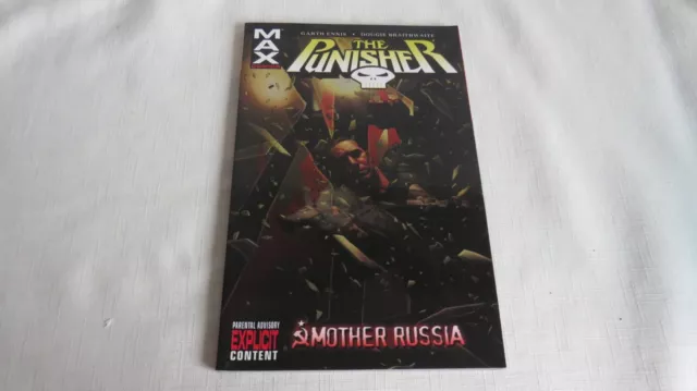 The Punisher Vol. 3: Mother Russia Tpb Marvel Max Graphic Novel - Garth Ennis