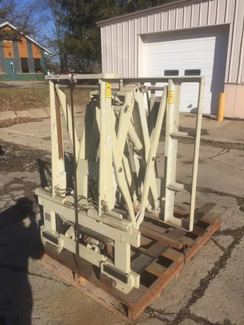 Cascade Pallet Attachment 45E Forklift Hydraulic Push Attachment-WILL SHIP Cascade Pallet Attachment 45E Forklift Hydraulic Push Attachment-WILL SHIP