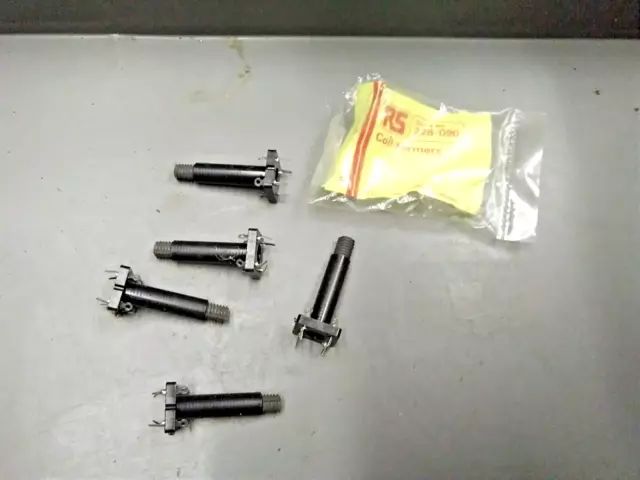 5x piccoli formatori bobina di montaggio PCB con lumaca di regolazione RS 228-090 (obsoleta)