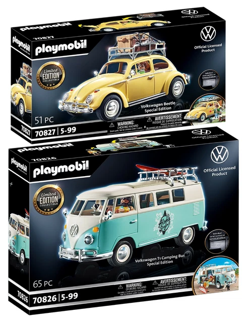 Playmobil 70826 Volkswagen T1 van camping bus combi VW Edition Special Limited - Jeux & Jouets