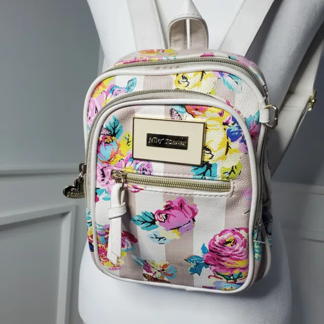 Betsey Johnson Backpack & Zip Pouch Set In Medium Grey4 | ModeSens