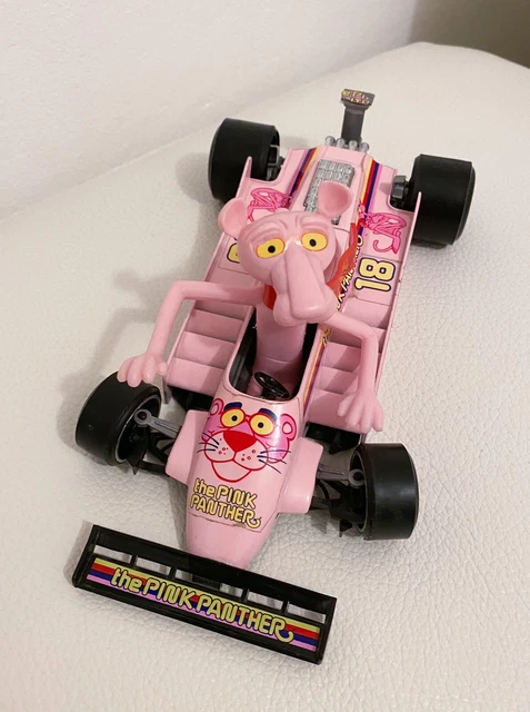 Pantera Rosa Auto Formula Uno Gioco Vintage Anni 80