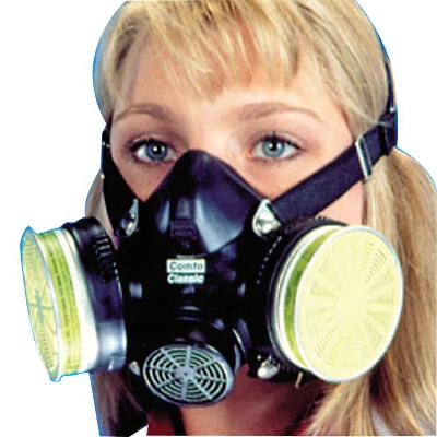 Comfo Classic Respirators, Large, Silicone MSA Msa 808073 00641817010730