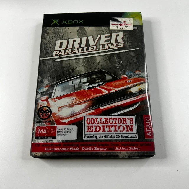 Driver Parallel Lines – Jeu Xbox – Complet Avec Notice – État Très Bon – Atari