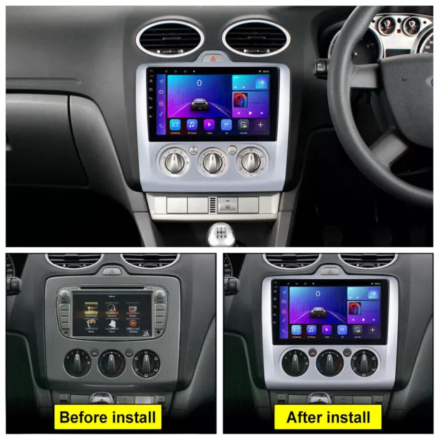 Für Ford Focus MK2 2004-2011 Carplay GPS mit Kamera 2G+32G Android 13 Autoradio 2