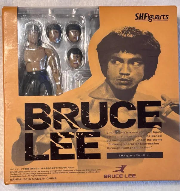 Bruce Lee S H Figuarts 2016 Action Figure Sealed/Unopened. Please See Pics.