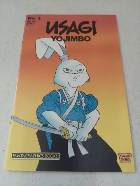 Usagi Yojimbo No 1 1st issue  1986 Fantagraphics