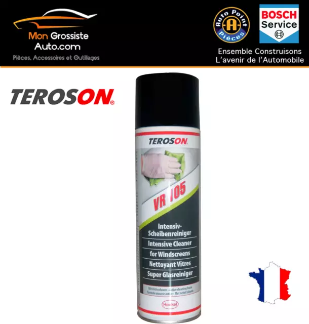 LOCTITE Teroson VR105 Nettoyant Vitres Mousse Actif Gamme PRO