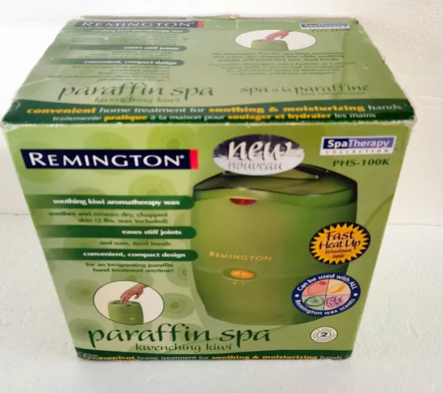 NEW Remington PHS-100K Paraffin Spa Kwenching Kiwi