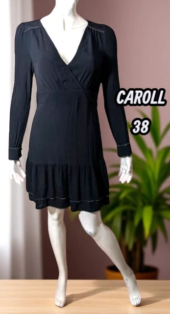 Robe Noire Stretch Marithé François Girbaud Taille 40 – Neuve Avec étiquettes – Sans Manches