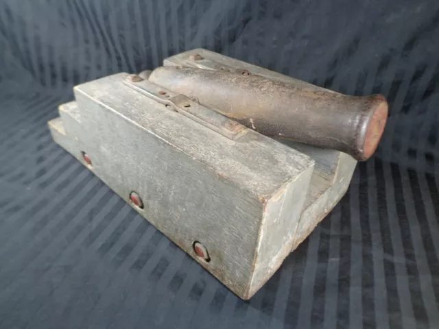 Antique 1800's SIGNAL CANNON Civil War Era Nautical Ship Ships CAST IRON Powder