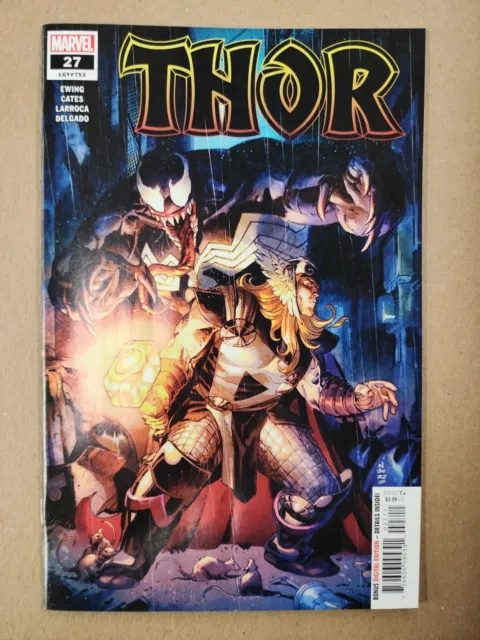 Thor #27 2022 Unread Nic Klein Main Cover Marvel Comic Book Donny Cates. J5