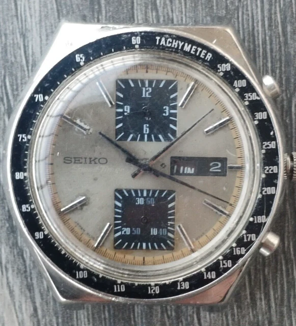 Orologio cronografo automatico vintage da uomo Seiko Kakume 6138-0030 da...