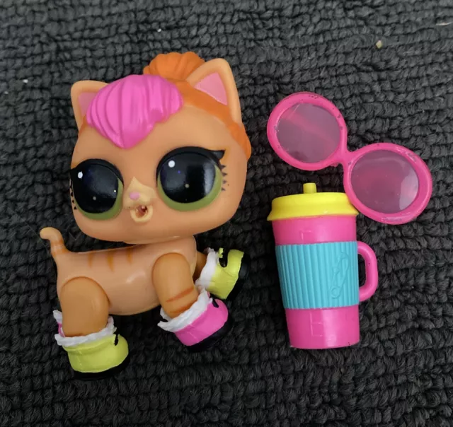 Lol surprise top pets neon kitty