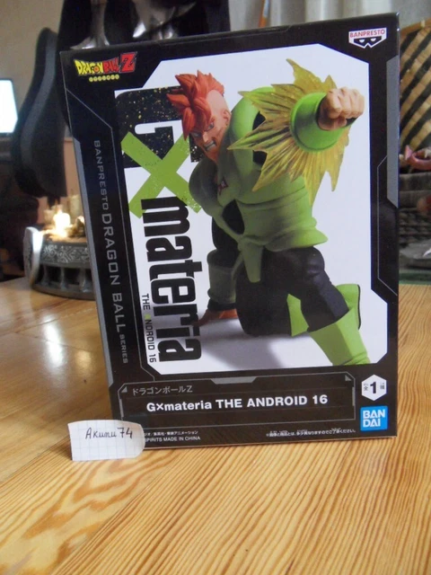 FIGURINE DRAGON BALL Z Android 16 C-16 GxMateria Banpresto Neuve ...