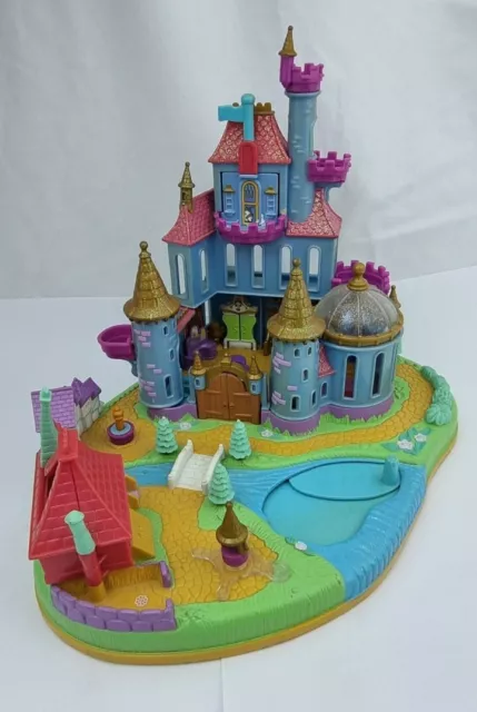 Vintage Polly Pocket Beauty And The Beast Magical Castle.