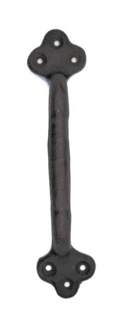Cast Iron Gate Sliding Door Pull Handle Hardware Shed Barn Rustic Farmhouse