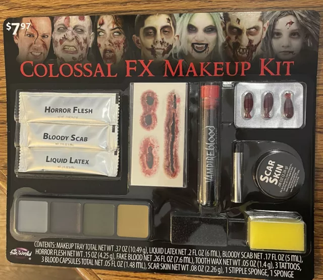 Colossal FX Makeup Kit by Fun World NEW In Package