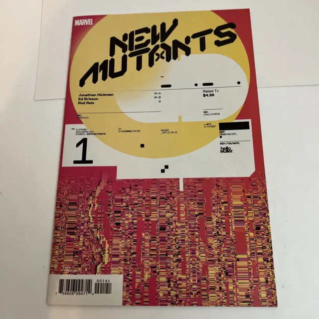 New Mutants #1 Variant Hickman Brisson Reid Marvel Comics 2020 X-Men NM