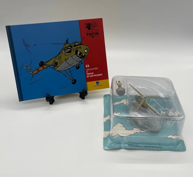 Livre "En Avion Tintin" - L'avion De La Force Aérienne Du Khemed De Coke En Stock 74912807