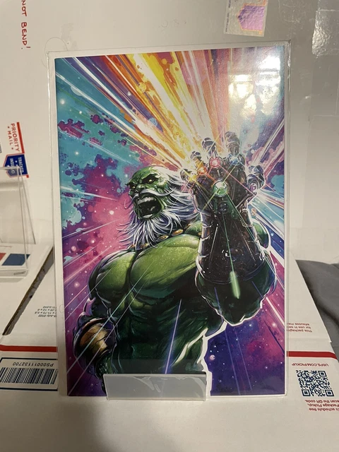 Maestro # 1 Virgin Clayton Crain Infinity Gauntlet Marvel Variant Edition Hulk