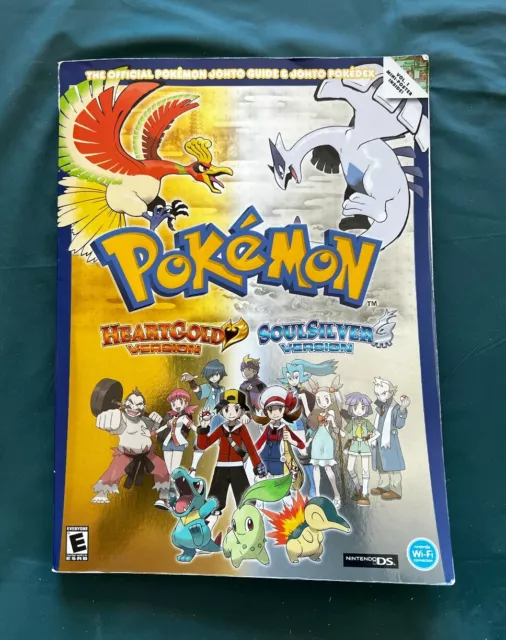 Retro/Vintage Official Pokemon Johto Guide and Johto Pokedex - Pokemon  HeartGold and SoulSilver Versions Volume 1