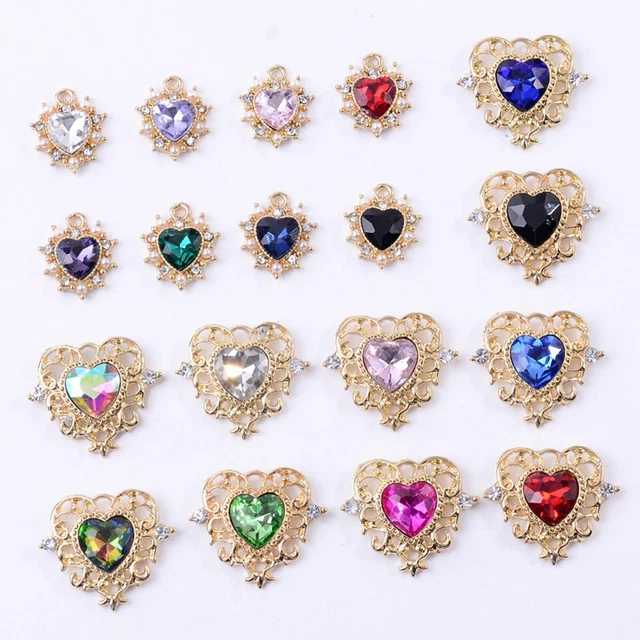 18 pièces pendentifs fabrication de bijoux bricolage breloques artisanales