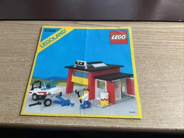 Lego solo istruzioni garage 6369 SW